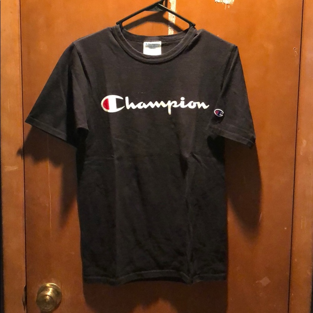 Champion script graphic tee